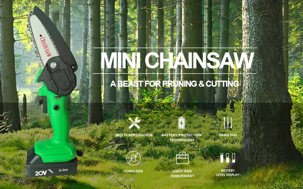 Фото 24 — Электрическая цепная пила для сада